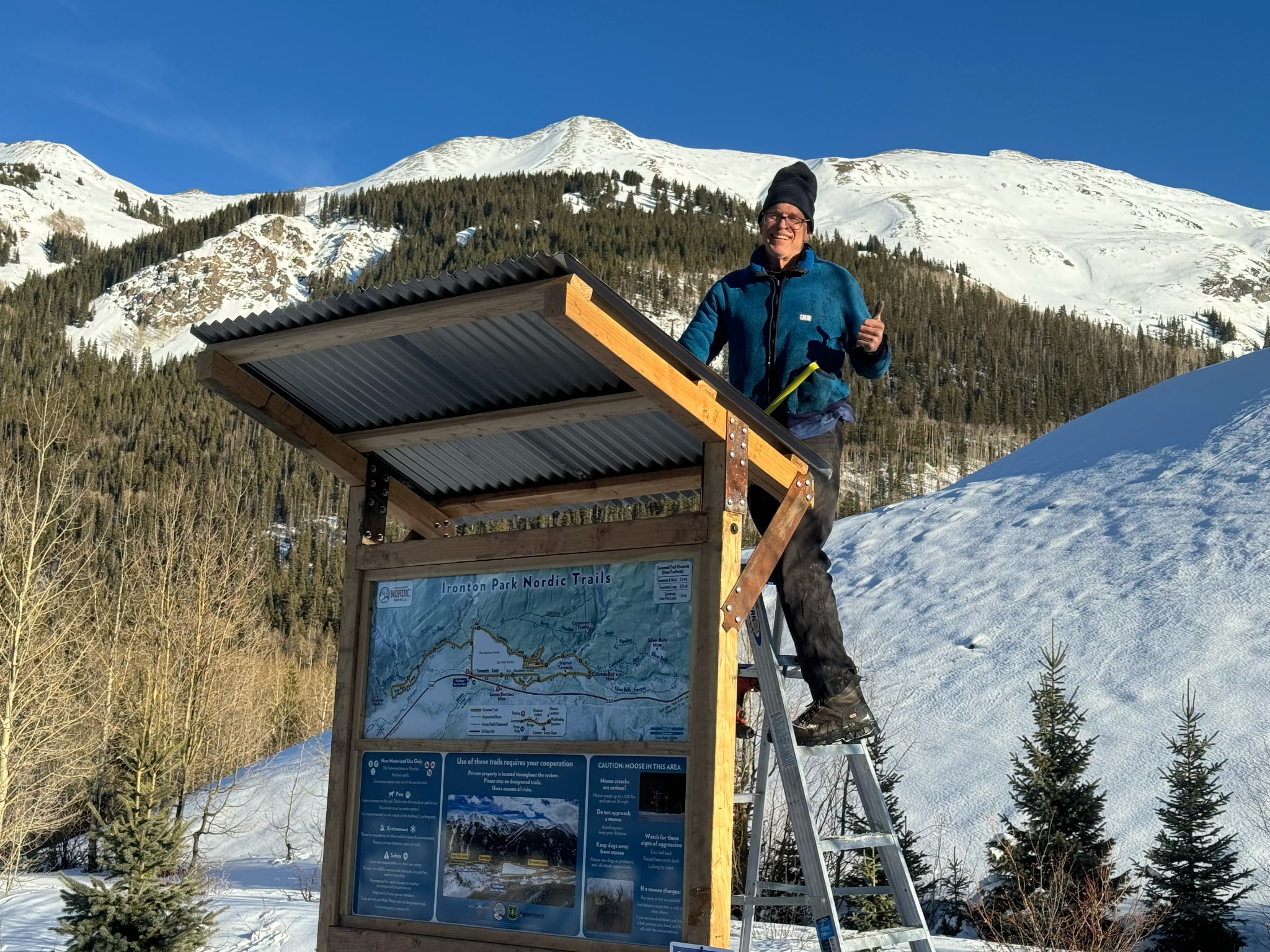 Ironton Kiosk and New Signage for 2024-2025 Season